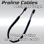 Pro line Male-to-male 100mm (3.9 inches) Servo Cable - HeliDirect