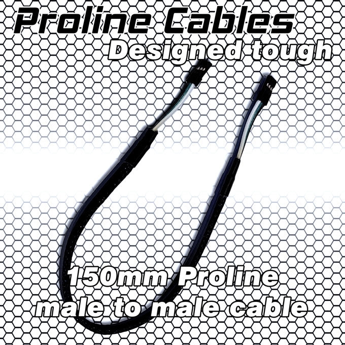 Pro line Male-to-male 150mm (5.9 inches) Servo Cable - HeliDirect
