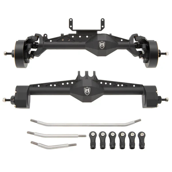 MEUS Racing Capra 1.9 UTB Isokinetic 3-Section CVDs Portal Front Rear Axles for 1/10 Axial Capra 1.9 UTB DIY SCX10 SCX10 II