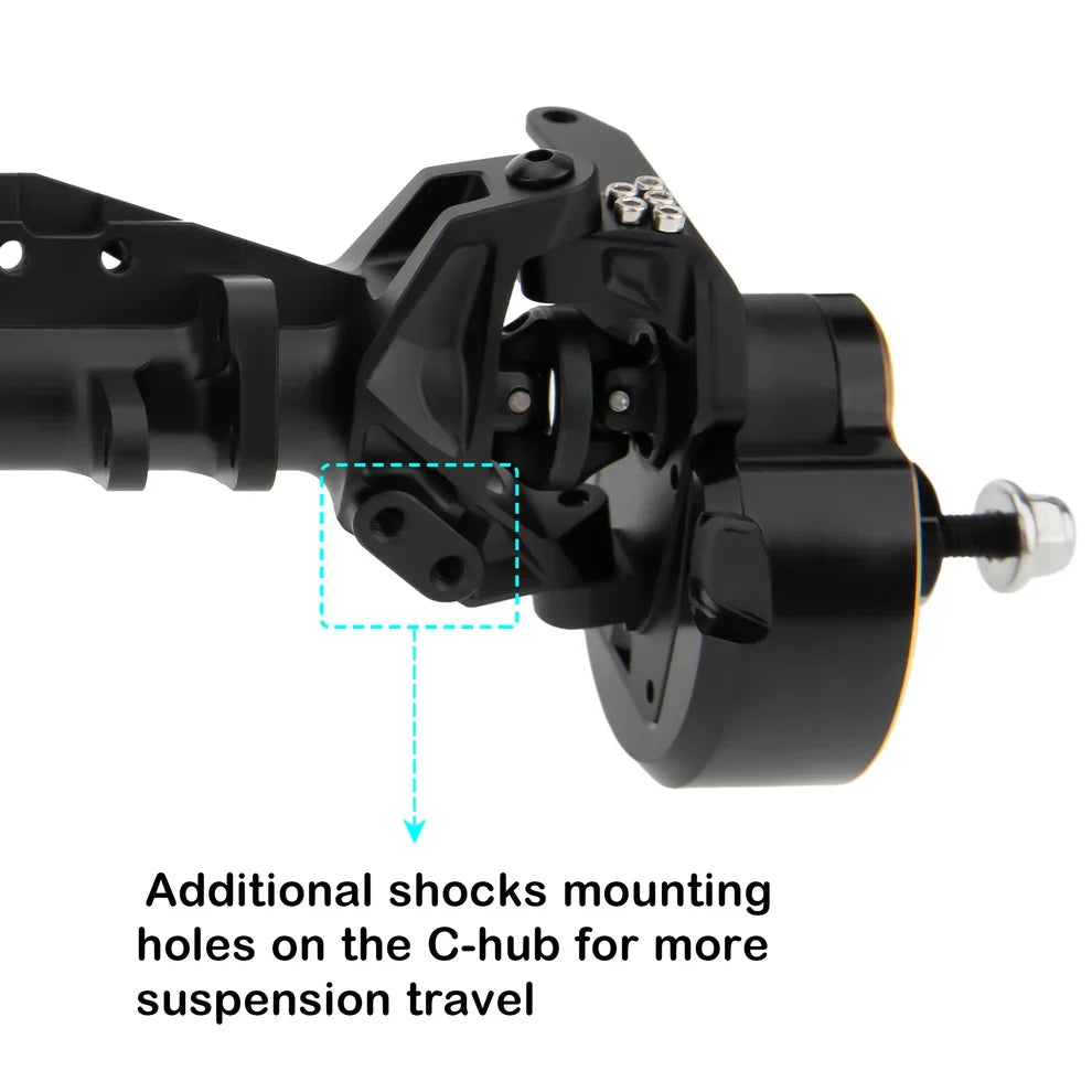 MEUS Racing CHEAT CODE V2 Capra 1.9 Isokinetic Portal Axles for 1/10 Axial Capra 1.9 & DIY SCX10 SCX10 II SCX10 III SCX10 Pro