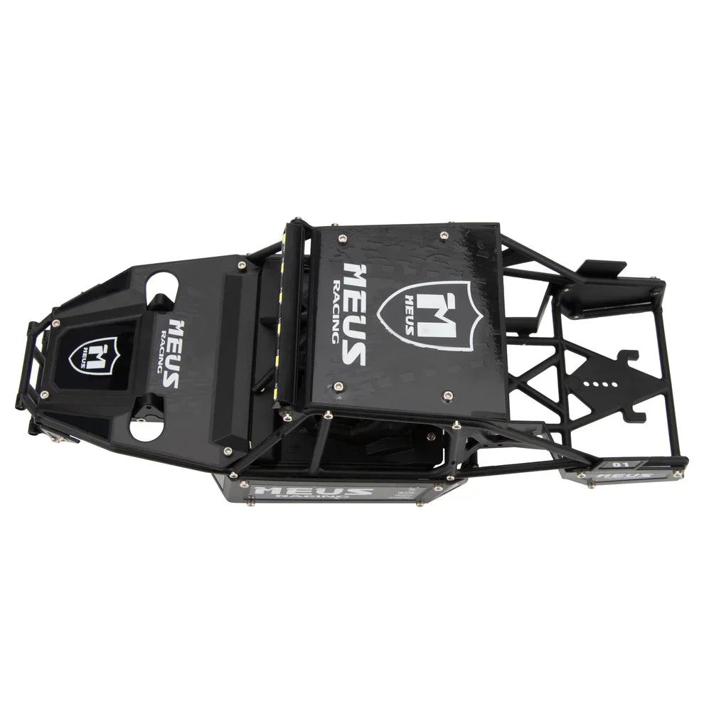 MEUS Racing SCX24 Mantis Roll Cage Body Shell Chassis Kit for 1/24 Axial SCX24 C10 Bronco Wrangler