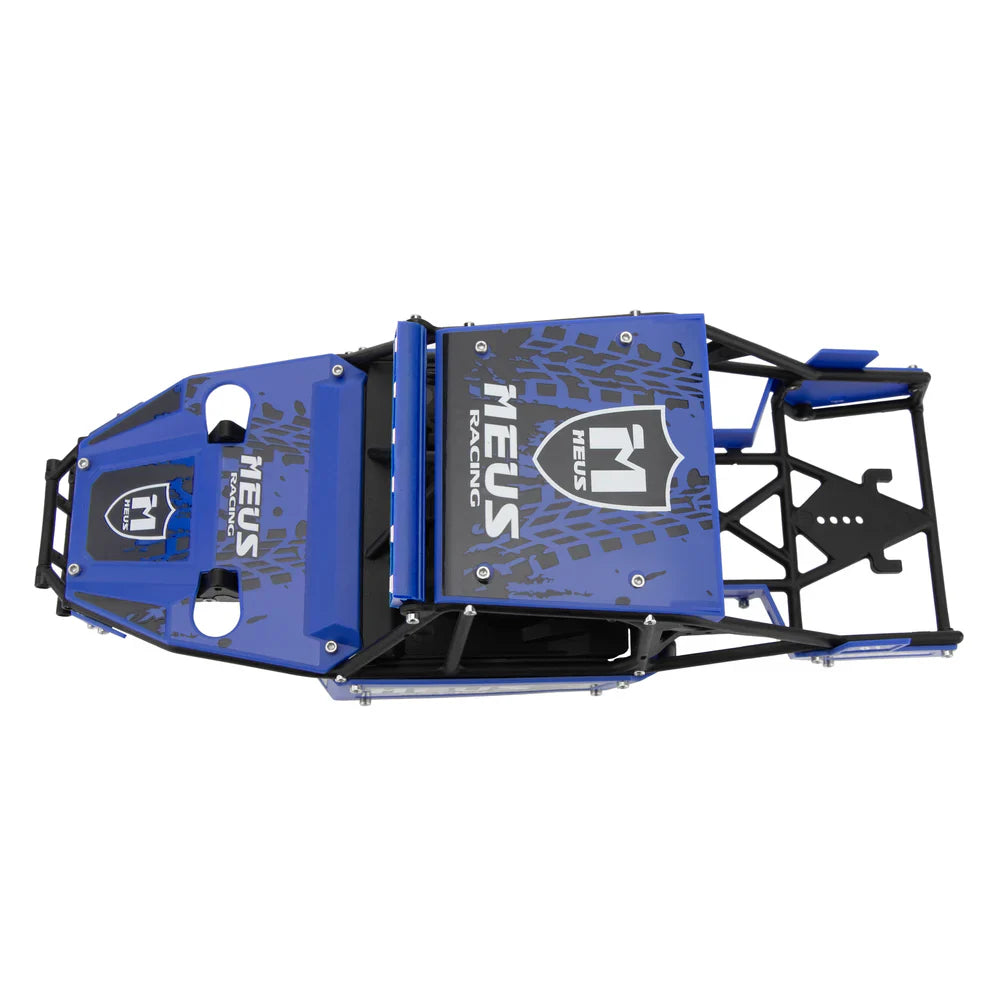 MEUS Racing SCX24 Mantis Roll Cage Body Shell Chassis Kit for 1/24 Axial SCX24 C10 Bronco Wrangler