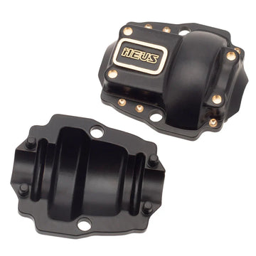 MEUS Racing Brass Front Rear Diff Covers for Redcat Ascent-18 1/18 RC Crawler Upgrades Parts