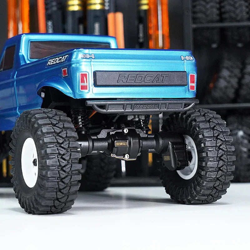 MEUS Racing Brass Front Rear Diff Covers for Redcat Ascent-18 1/18 RC Crawler Upgrades Parts