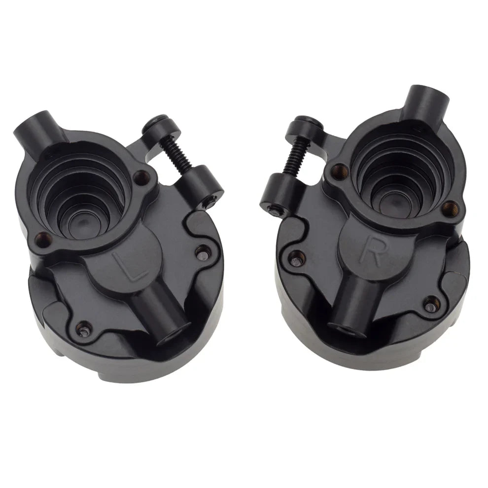 MEUS Racing Brass Steering Knuckles+Front Axle Weights Cover for 1/18 Redcat Ascent-18 RC Crawler