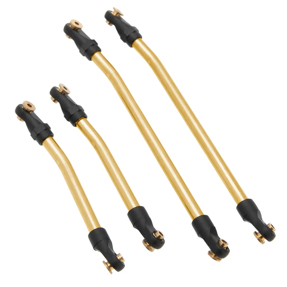 MEUS Racing 10pcs Metal High Clearance Chassis & Steering Links for 1/24 SCX24 Gladiator Power Wagon