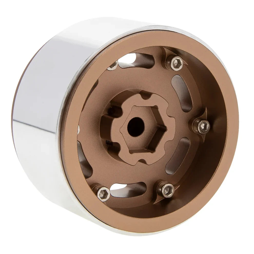 MEUS Racing Aluminum 1.9 Beadlock Wheels for 1/10 TRX4 TRX6 Axial SCX10 I II III Redcat GEN7 GEN8