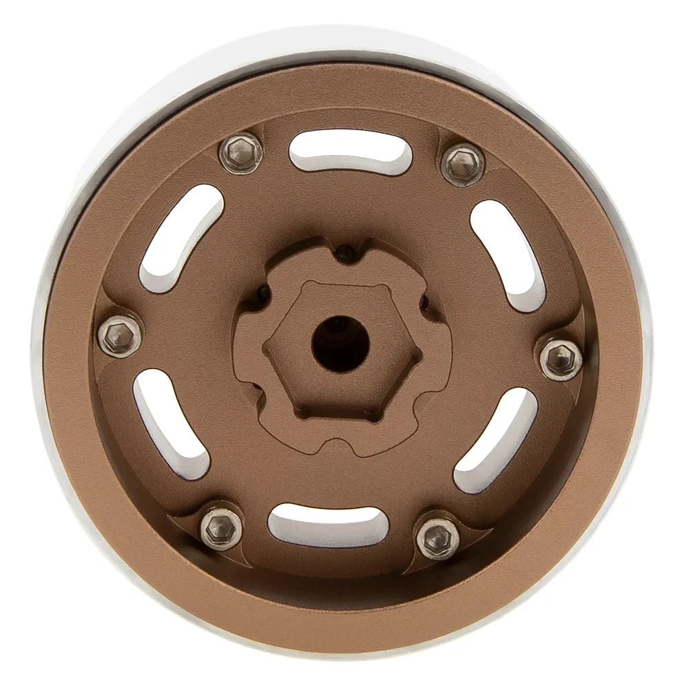 MEUS Racing Aluminum 1.9 Beadlock Wheels for 1/10 TRX4 TRX6 Axial SCX10 I II III Redcat GEN7 GEN8