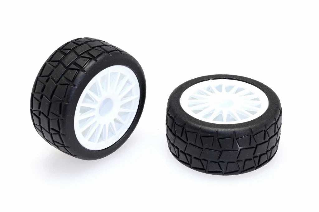 C16601 Wheel & Tire (pair. 1/16 scale original Parts)