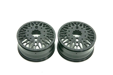 CD0608 KG1 Forged KD014 TRIDENT–D Wheels (FRONT, 40mm width, Black) 2 pcs - HeliDirect