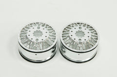 CD0641 KG1 Forged KD014 TRIDENT–D Wheels (FRONT, 40mm width, CHROME) 2 pcs - HeliDirect
