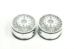 CD0641 KG1 Forged KD014 TRIDENT–D Wheels (FRONT, 40mm width, CHROME) 2 pcs - HeliDirect