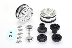 CEN Racing CD0648 KG1 Forged KD006 BLITZ Dually Wheel CHROME (30mm width, F or R, 2 wheels, 2/F hubs, 2/R hubs, decals)