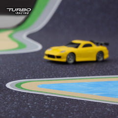 Turbo Racing  1:76 Racing Car track mat - Fast Layout - HeliDirect