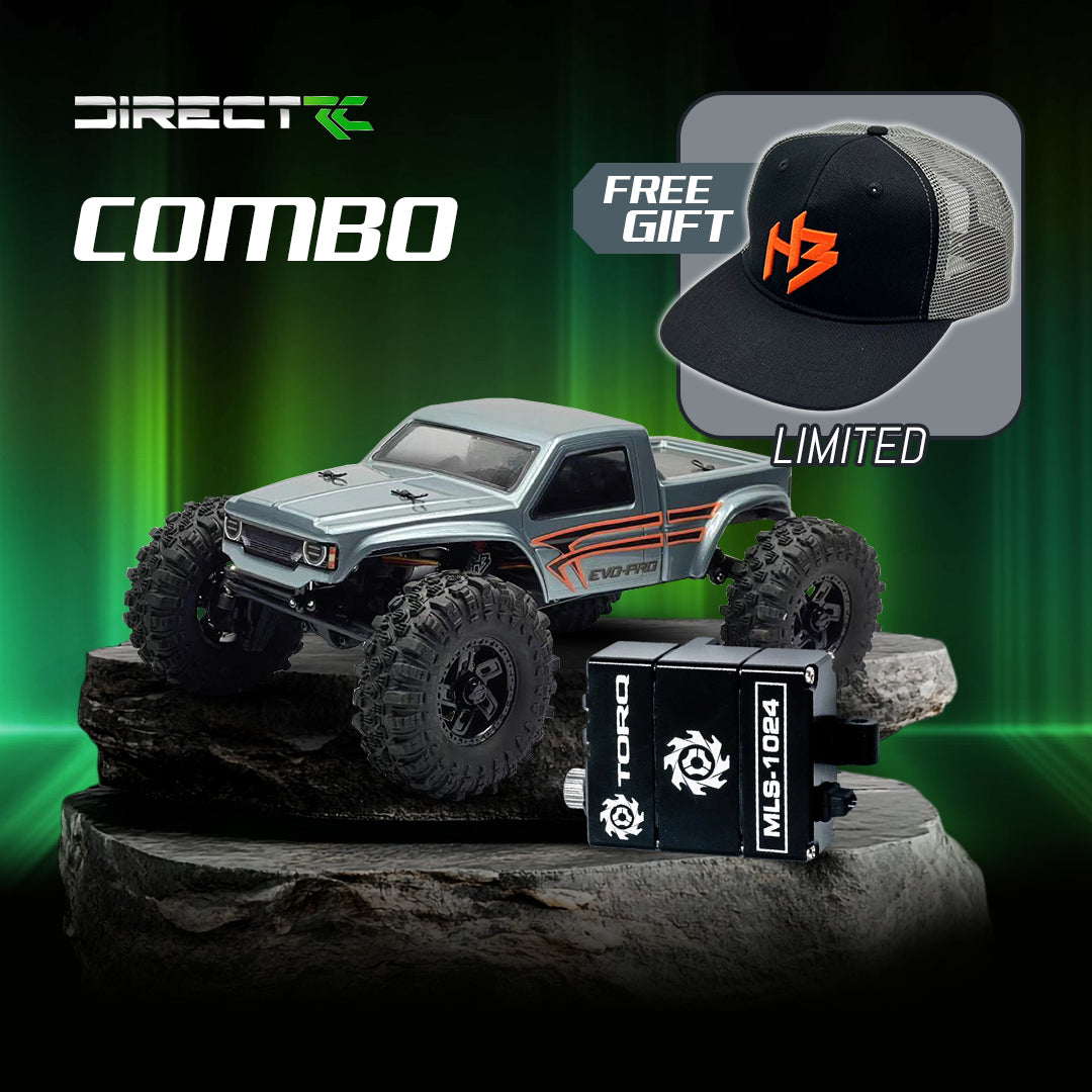 HobbyPlus CR-18P EVO PRO With TORQ MLS-1024 Premium DIRECT-MOUNT Servo