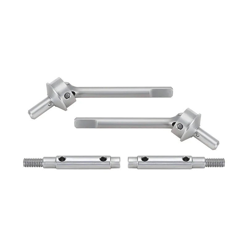 INJORA Stainless Steel Portal Axle ( Front & Rear ) Shafts for 1/18 Redcat Ascent-18