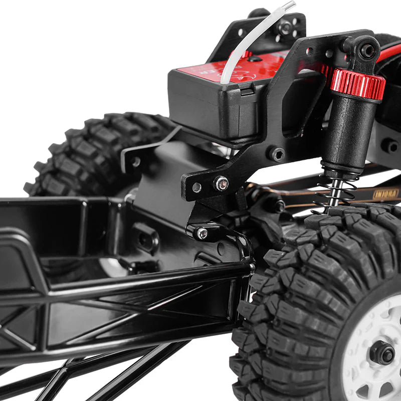 INJORA Aluminum IR40 Front Bumper & Rear Mount for 1/18 Redcat Ascent-18