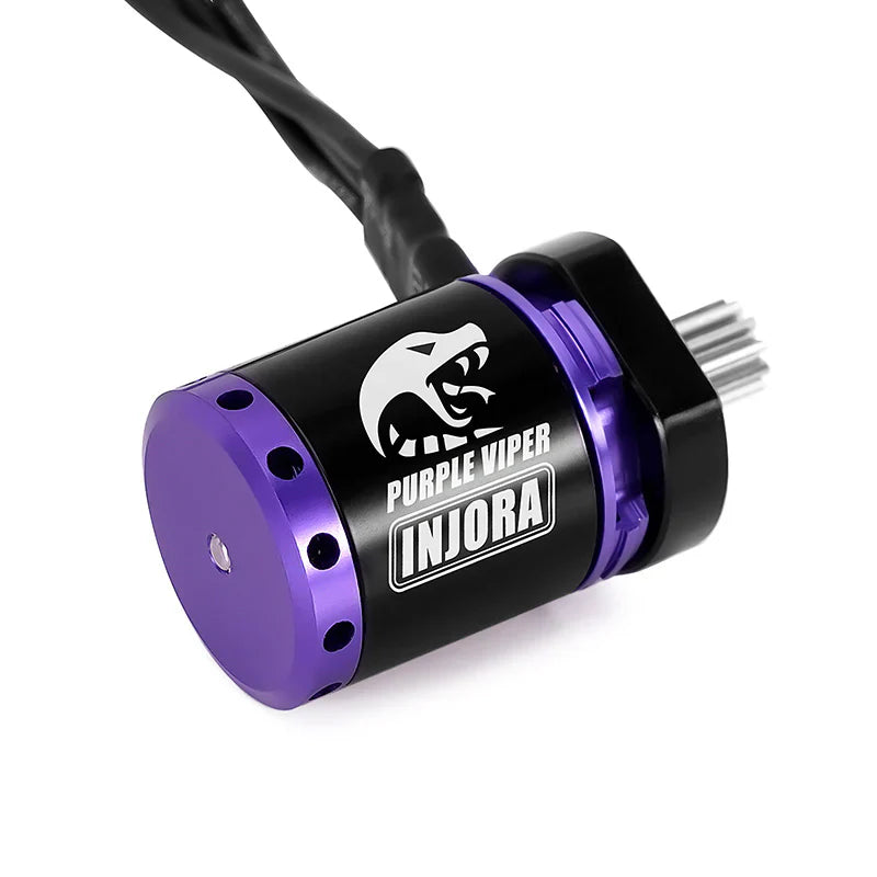 INJORA Brushless Motor 1721 Purple Viper for 1/18 TRX4M/ Ascent-18