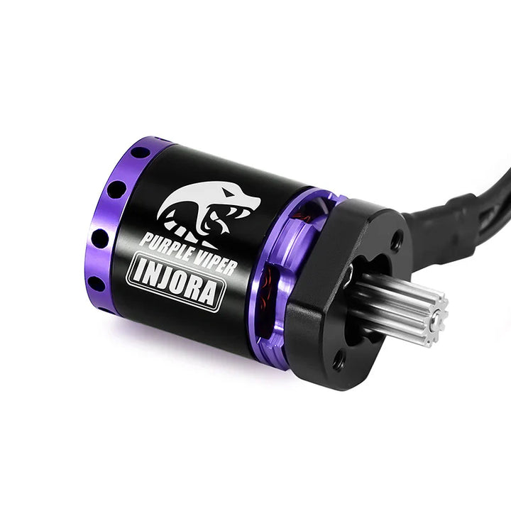 モータリオン INJORA Brushless Motor 1721 Purple Viper for 1/18 TRX4M/ Ascent-18