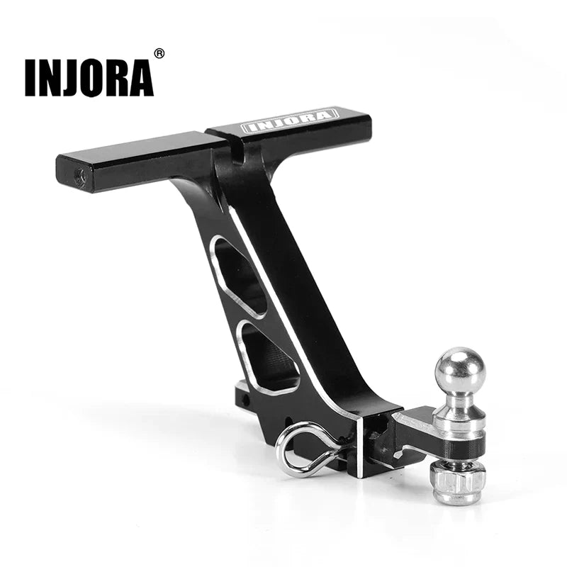 INJORA CNC Aluminum Trailer Tow Hitch Receiver For 1/24 SCX24