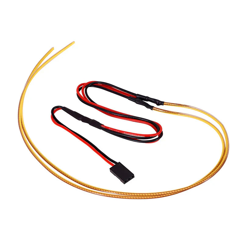 INJORA Flexible Cuttable LED Strip Lights for 1/24 1/18 RC Cars - Yellow