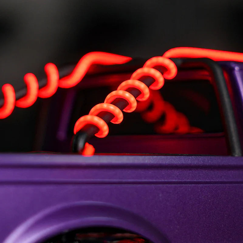 INJORA Flexible Cuttable LED Strip Lights for 1/24 1/18 RC Cars - Red