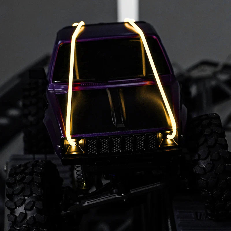 INJORA Flexible Cuttable LED Strip Lights for 1/24 1/18 RC Cars - Yellow