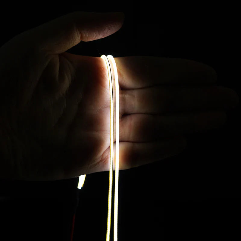INJORA Flexible Cuttable LED Strip Lights for 1/24 1/18 RC Cars - Yellow