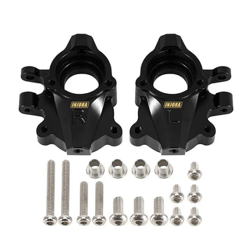 INJORA Brass Front Outer Portal Housings Steering Knuckles For 1/18 Redcat Ascent18 - HeliDirect