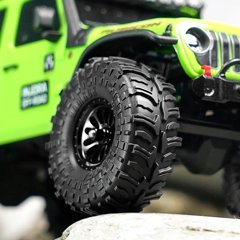 INJORA 0.7" 39*15mm HAMROK Tires for 1/30 SCX30