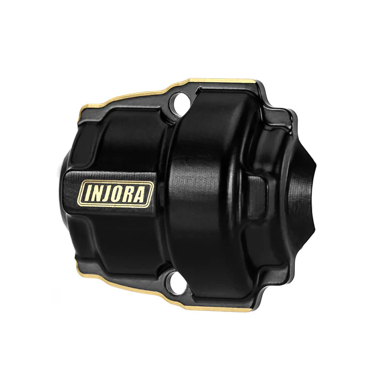 INJORA Brass Front Rear Diff Covers For 1/18 Redcat Ascent18 - HeliDirect