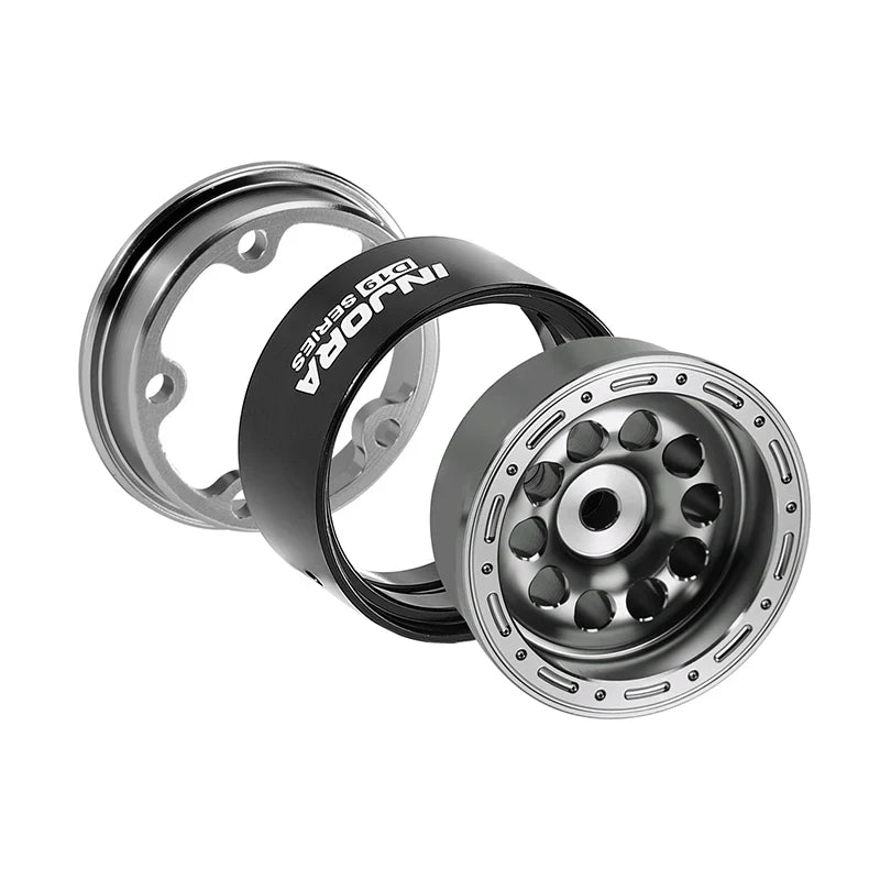 INJORA 0.7" D19 Aluminum Wheels for 1/30 SCX30 (W7008)