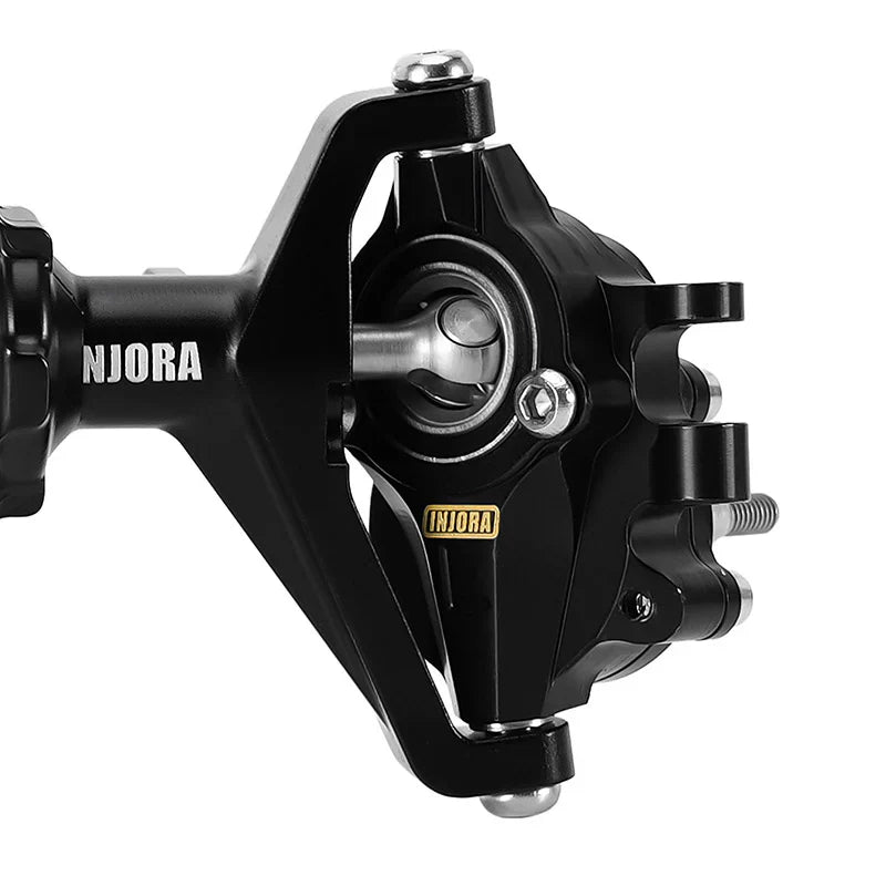 INJORA Brass & Aluminum Complete Portal Front & Rear Axles  for 1/18 Redcat Ascent-18