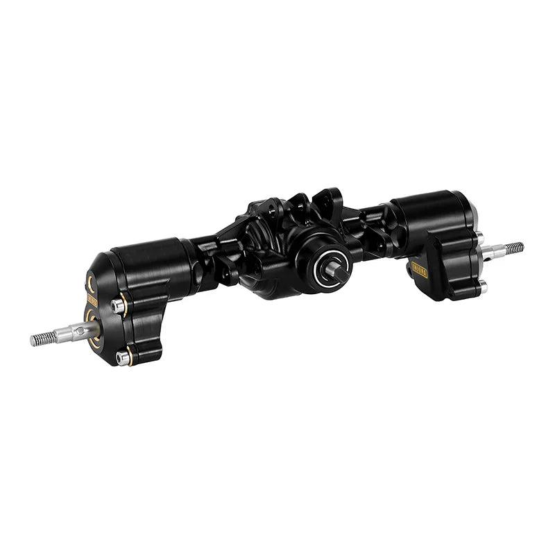 INJORA Brass & Aluminum Complete Portal Front & Rear Axles  for 1/18 Redcat Ascent-18