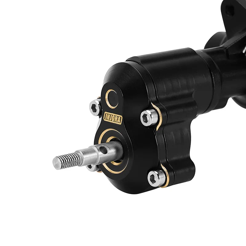 INJORA Brass & Aluminum Complete Portal Front & Rear Axles  for 1/18 Redcat Ascent-18