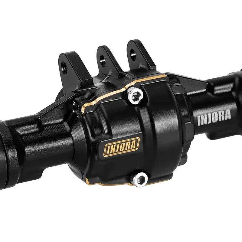 INJORA Brass & Aluminum Complete Portal Front & Rear Axles  for 1/18 Redcat Ascent-18