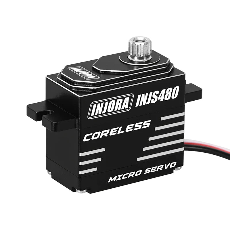INJORA INJS480 Coreless Micro Servo with Servo Saver for Losi Micro-B Micro-T