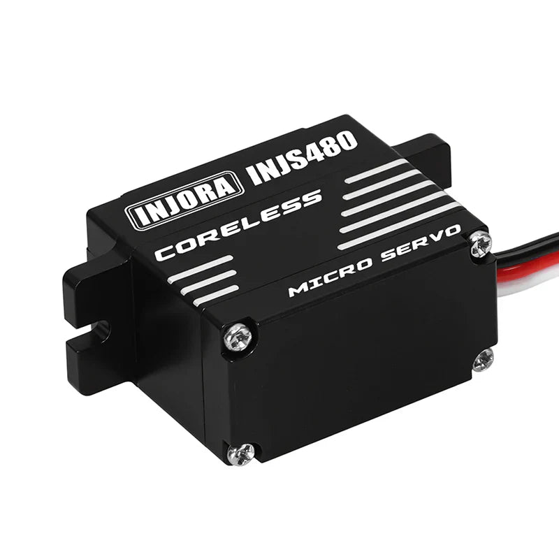 INJORA INJS480 Coreless Micro Servo with Servo Saver for Losi Micro-B Micro-T