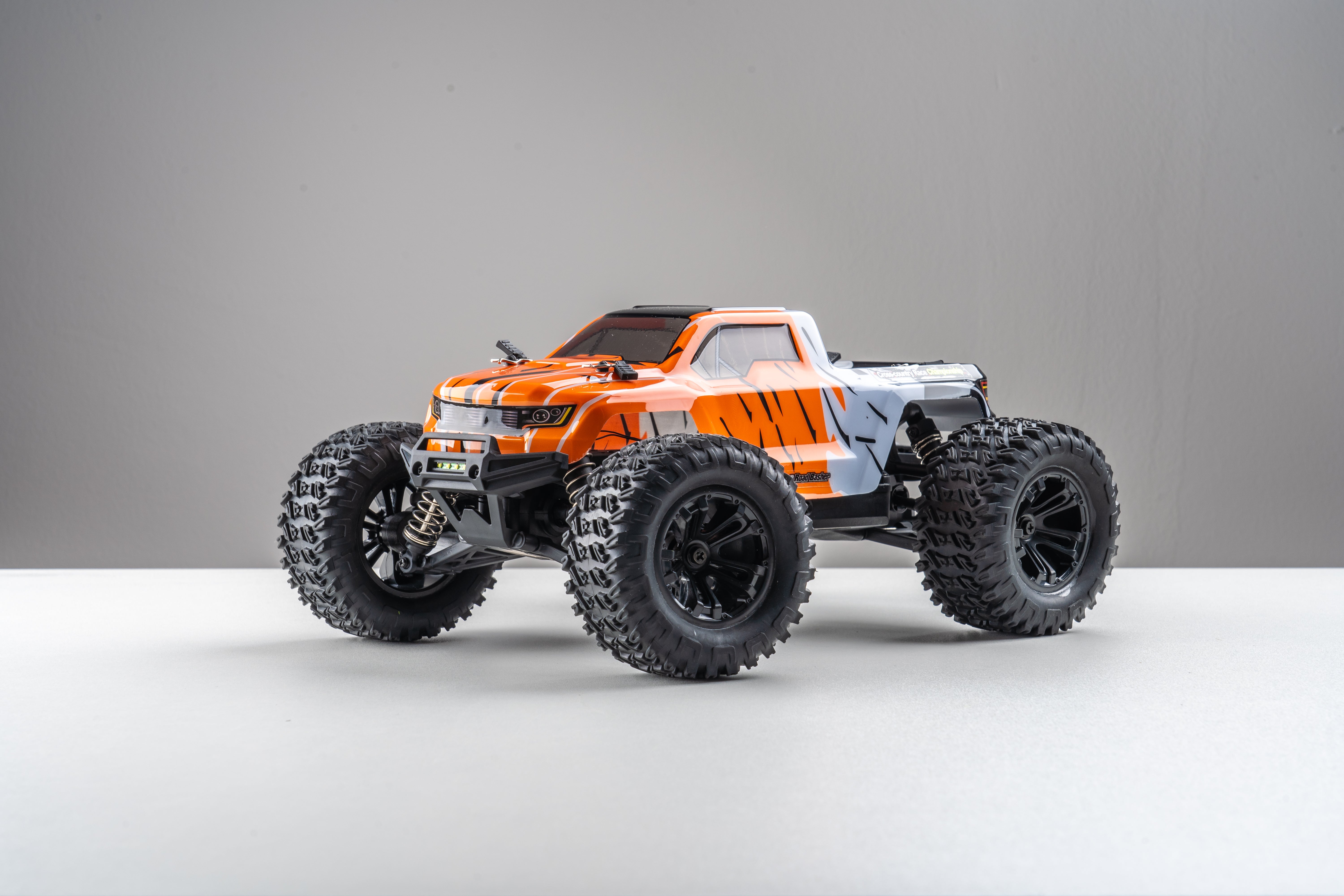 Mega RC 1/16 M-Titan Mini Monster 4x4 Truck RTR - ORANGE - HeliDirect