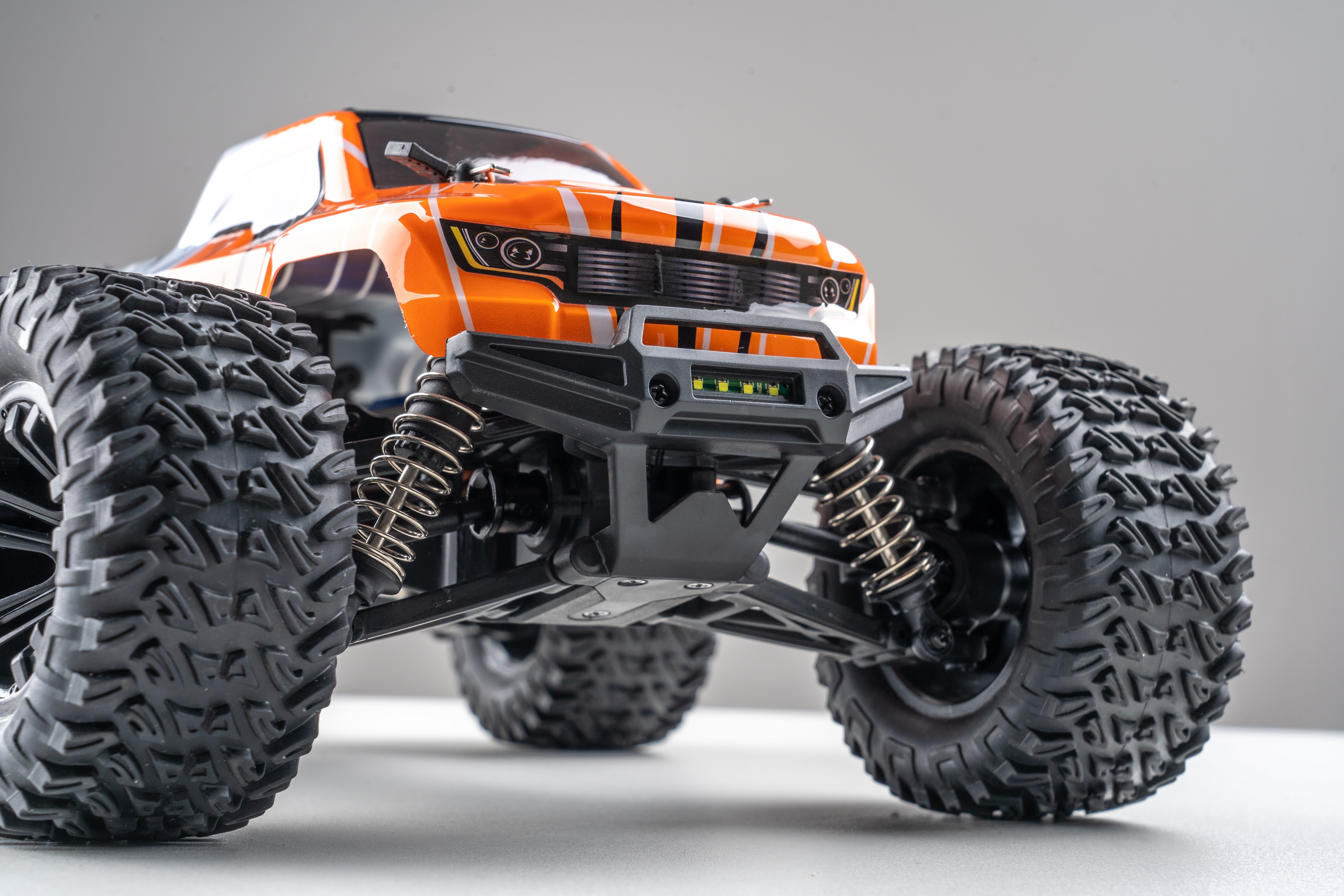 Mega RC 1/16 M-Titan Mini Monster 4x4 Truck RTR - ORANGE - HeliDirect