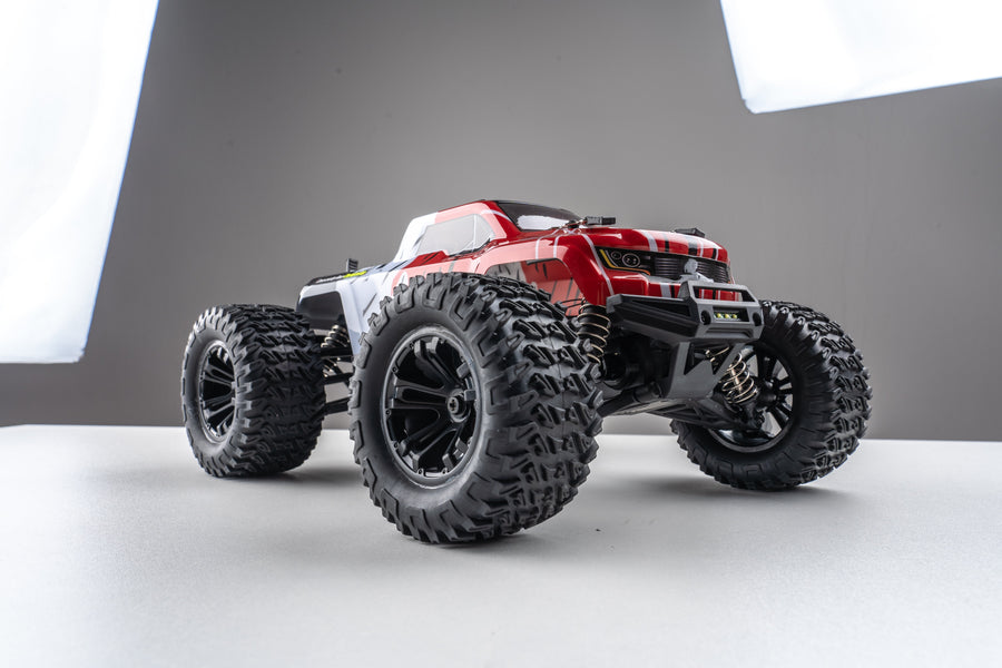 Mega RC 1/16 M-Titan Mini Monster 4x4 Truck RTR - RED - HeliDirect