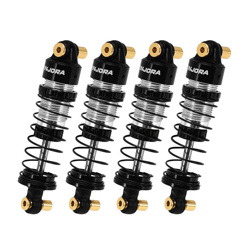 INJORA Aluminum 35mm Oil Shocks for 1/32 Redcat Ascent-32