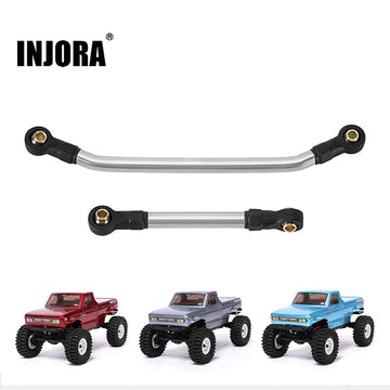 INJORA Stainless Steel Steering Links For 1/18 Redcat Ascent-18