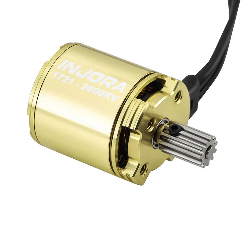INJORA Gold Viper 1721 Brushless Motor 2800KV for 1/18 TRX4M Ascent-18