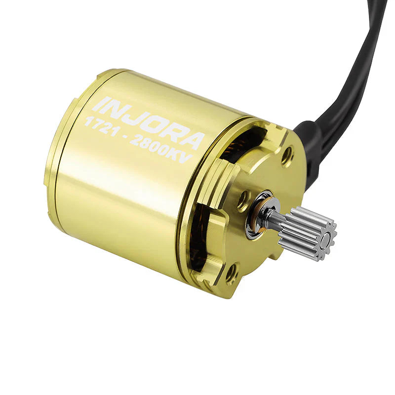 INJORA Gold Viper 1721 Brushless Motor 2800KV for 1/24 SCX24
