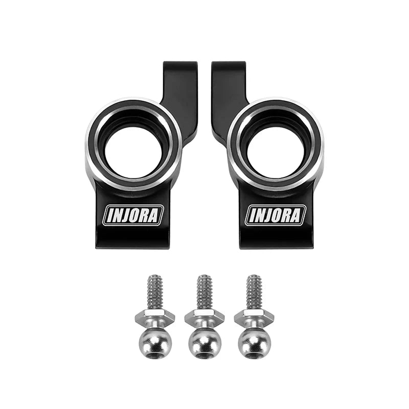 INJORA Aluminum Rear Hubs for 1/24 Buggy Losi Micro-B