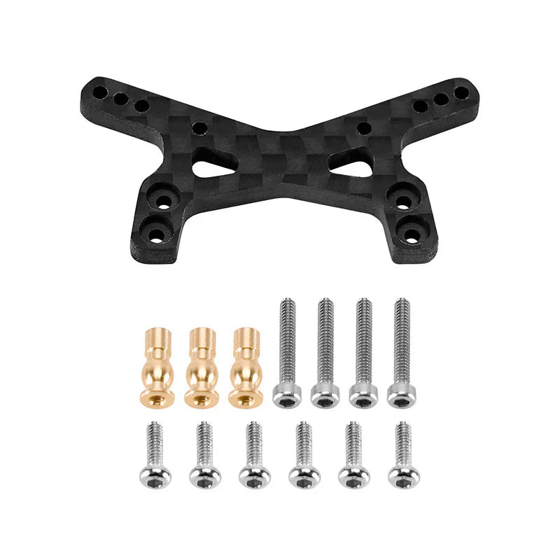 INJORA Carbon Fiber Shock Towers for 1/24 Buggy Losi Micro-B