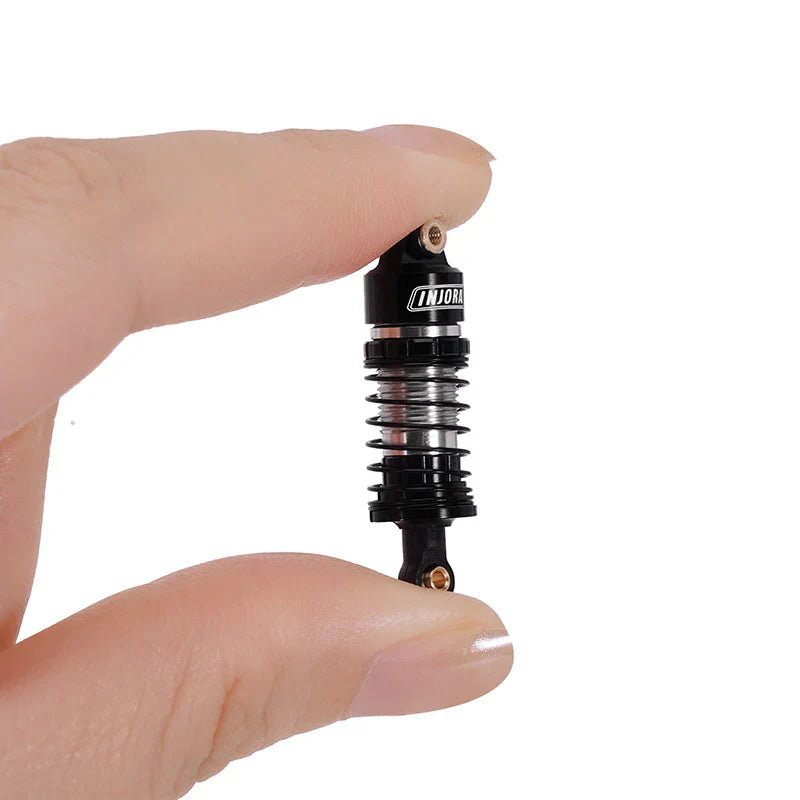 INJORA 4PCS Aluminum Oil Shocks for 1/24 Buggy Losi Micro-B