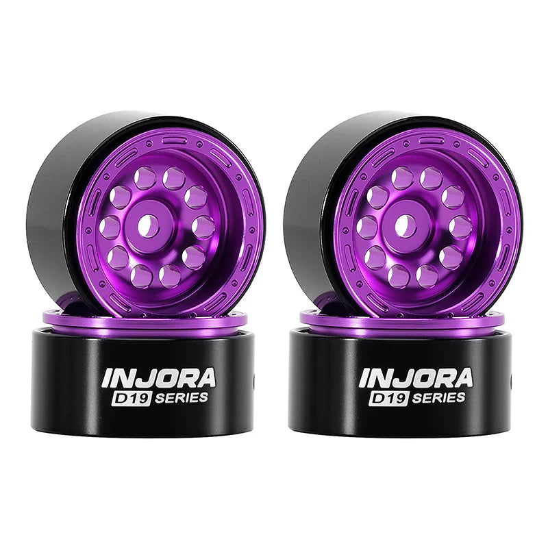 INJORA 0.7" D19 Aluminum Wheels for 1/30 SCX30 (W7008)