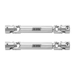 INJORA Stainless Steel Drive Shafts With D Shaped Hole For 1/18 FMS FCX18 - HeliDirect